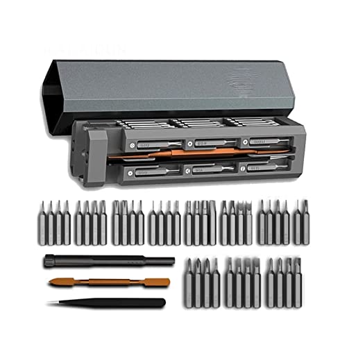 Kit de tournevis de précision 44 en 1 avec coffret magnétique démontable - 2