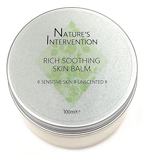 100 % Natürlich REICHHALTIGER, BERUHIGENDER HAUTBALSAM - SHEA + KAKAOBUTTER & BIENENWACHS - von NATURE'S INTERVENTION. Schützt die Hautbarriere, Spendet Feuchtigkeit, Beruhigt, Repariert Cover