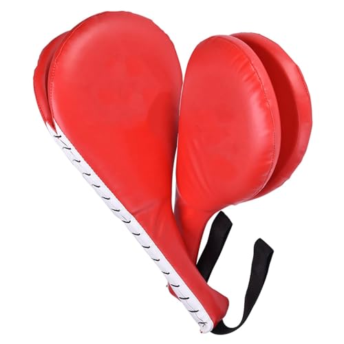 Pratzen Taekwondo Double Pads, Pratzen Kickboxen Target Kicking Training Paddles Strike Pads Martial Arts Striking Pad PU Hand Pads für...