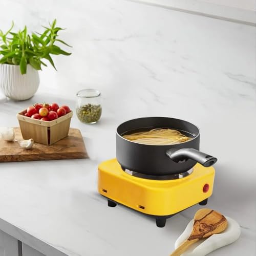 Image of Electric Coil Stove 500W Mini Chulha Hot Plate | Coal Burner, Portable Cooking Heater, Small Stove, Charcoal Burner, Travel for Home & Hostel