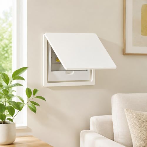 Tapa para caja eléctrica de PVC 40x30cm con diseño decorativo para pared de cocina y baño 5