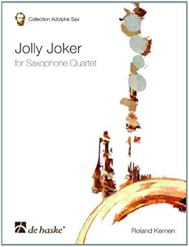 Paperback Jolly Joker for Saxophone Quartet Book