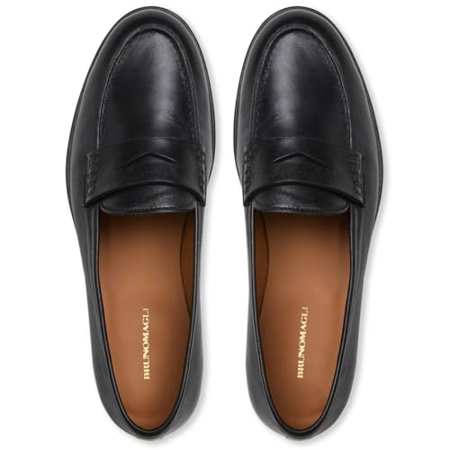Image of Bruno Magli Women's Lixia Loafers, Leather Shoes, Slip-On Dress Shoes