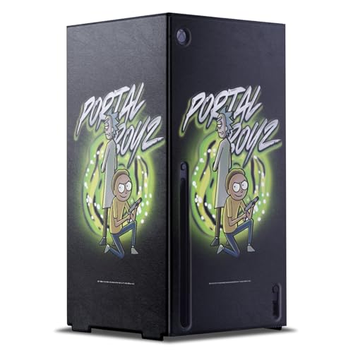 Skin Xbox Series X Rick And Morty Portal Boyz anti-rayures durable