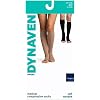 DYNAVEN by Sigvaris: Women's Open Toe Calf-High Compression Socks 15-20mmHg - Premium Quality for Daily Support & Durability - Small Long - Black