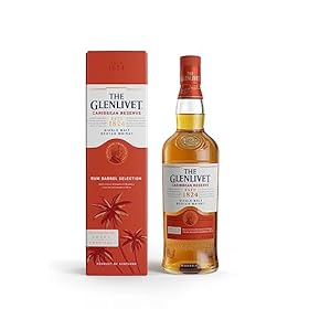 The Glenlivet Caribbean Reserve Single Malt Whisky (Rum Barrel Selection), 70 cl with Gift Box – The Glenlivet