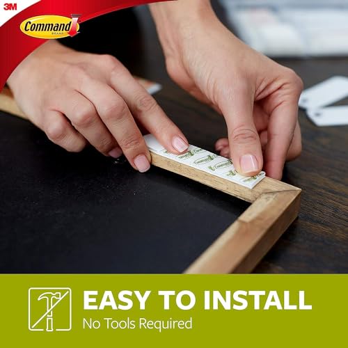 Image of Command White Picture Hanging Strips, Indoor Use, Medium & Large, Decorate Damage-Free (17209-ES)