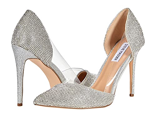 Steve Madden Marbela Pump Silver Multi 7.5 M