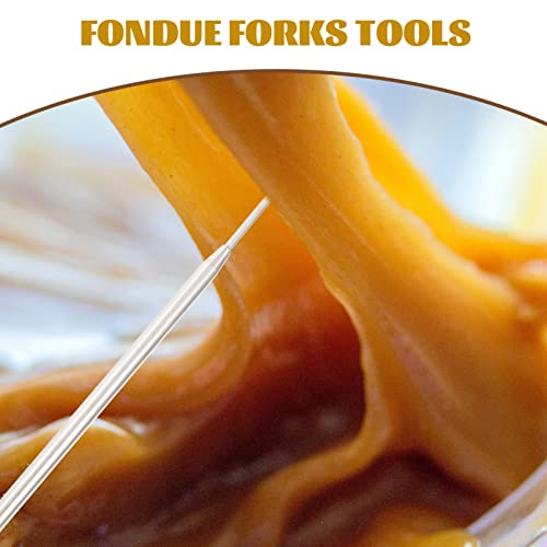 image for TOPPERFUN 6Pcs Chocolate Dipping Tools Set Stainless Steel Fondue Fork