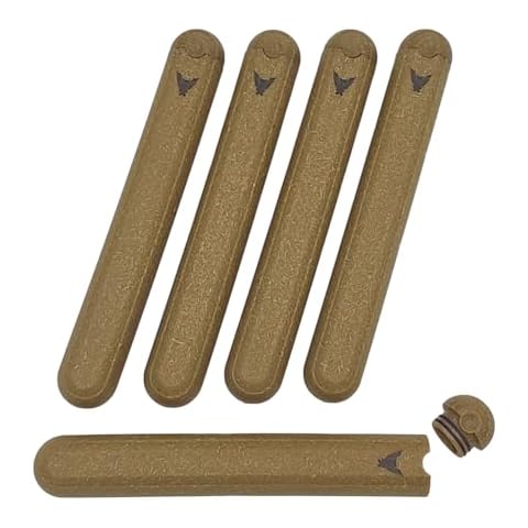 Biodegradable Cigarette Tube Vials - Air Tight, Smell-Proof, Waterproof Tight Holder Saver Case for Pre Rolled Cones, Cigarette Papers, Cigars, Wraps 120mm Rolling Paper, Pre-roll and Cigarillos Cover