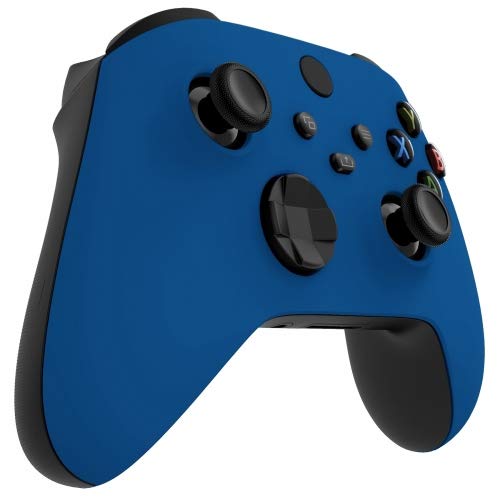 Image of MODDEDZONE Custom Wireless UNMODDED Controller for Xbox One S /X and PC with Exclusive and Unique Designs - The Perfect Gaming Gift for Enthusiasts, Expertly Crafted in the USA Deep Blue