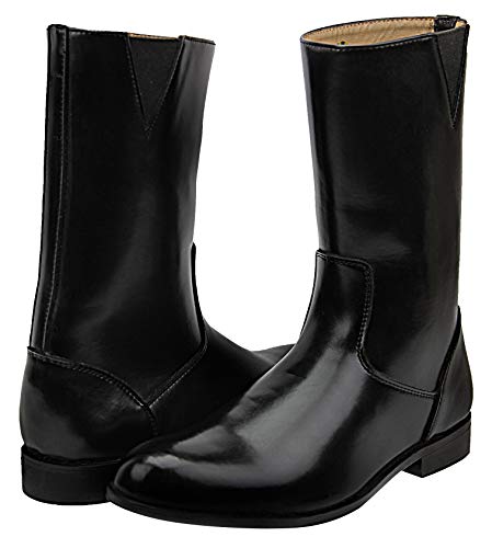 Mens Man Atlas Mid Calf Leather Boots