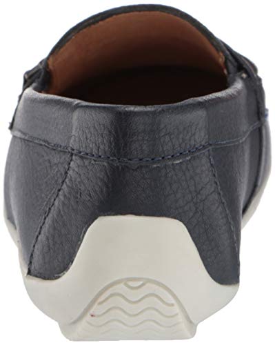 Image of Driver Club USA Unisex-Child Boys /Girls Leather Fashion Luxury Driving Loafer with Rope Anchor Detail