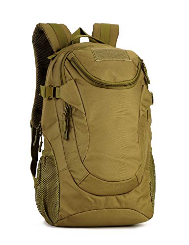 Yakmoo Mochila de Asalto Impermeable Estilo Militar Táctico de Nylon Molle Sistema Bolsa