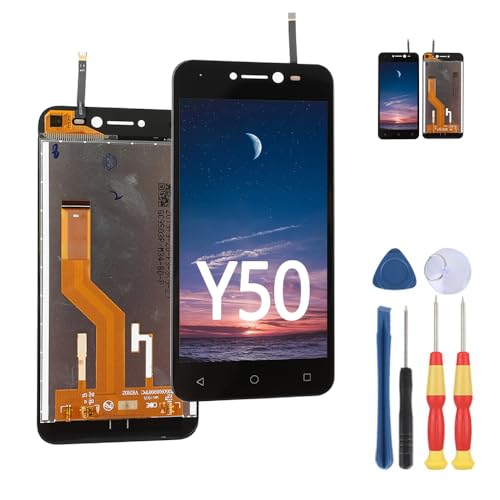 MinTroSD Écran tactile pour Wiko Y50 LCD de rechange avec outils.