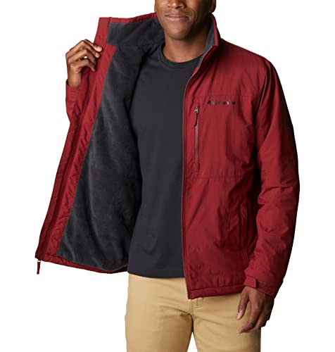 Image of Columbia Men's Northern Utilizer Jacket, Red Jasper, Large Tall