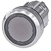 Produktbild Siemens SIRIUS ATC Taster 22 mm rund Metall/A glänzend transparent Taste galvanisiert
