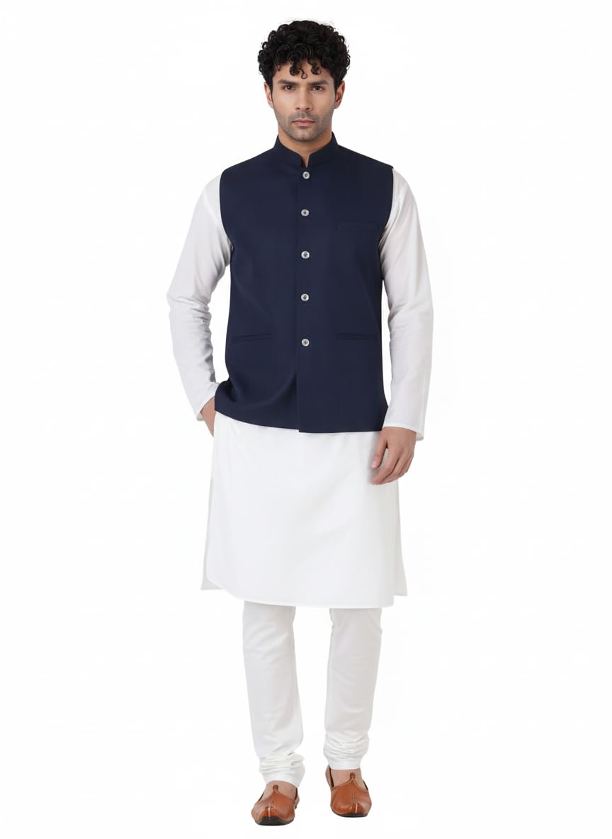 Bandi Modi Koti, Nehru Jacket for Men, Cotton Waistcoat for All Occasion: Diwali, Wedding, Ethnic, Office Party, Formal & casual Look