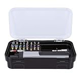 Jiawu Electric, 3 Adjustable Torsion Settings Cordless, with 26 S2 Bits, for Furniture Assembly Repair