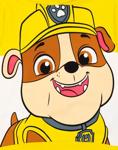 Paw Patrol Kids Hoodie | Boys Girls Chase Marshall Skye Everest OR Rubble Sweater Options | Yellow Navy Red Pink Blue 3D Ears2