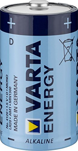 D-Batterien Varta 1,5V Zink-Kohle Mono im 6er Pack