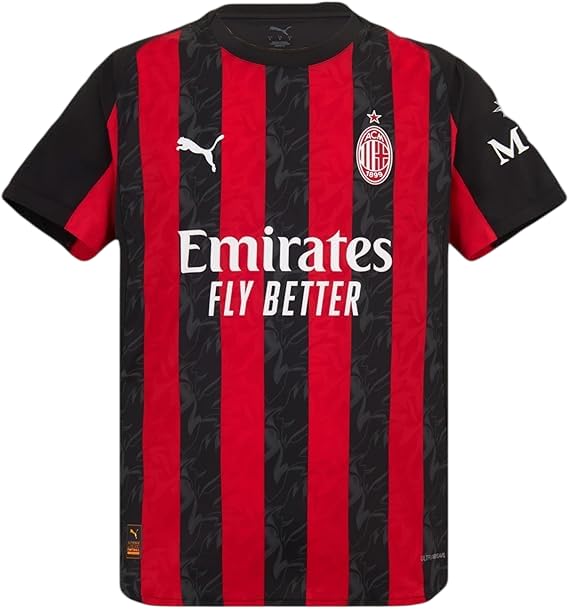 Camisa MIlan 2025/2026 Masculina Torcedor | Escudo Bordado | Tecido Dry | Pronta Entrega (BR, Alfa, G, Regular)