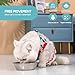 Avont Cat Recovery Suit - Kitten Onesie for Cats After Surgery, Cone of Shame Alternative Surgical Spay Suit for Female Cat, Post-Surgery or Skin Diseases Protection -Christmas(M+)