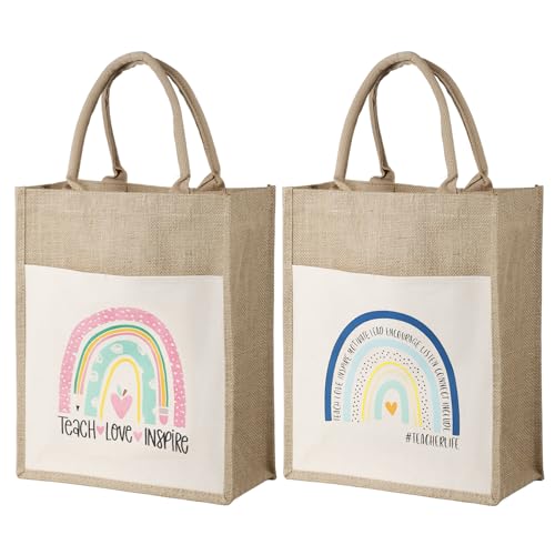 2 peças, bolsa de professor personalizada, presente de agradecimento ao professor, presente de volta às aulas, presente de agradecimento, professores, bolsas personalizadas para uso diário em viagens