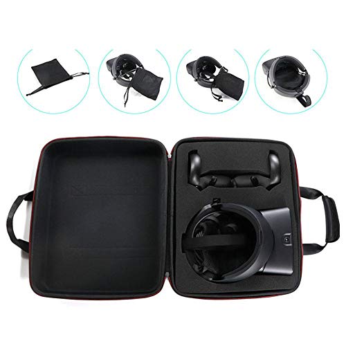 Preisvergleich Produktbild Wasserdichter Transportkoffer Hartschalenkoffer Für Gaming-Headset Und Gamecontroller VR Oculus Rift S Powered by PC Protective Bag