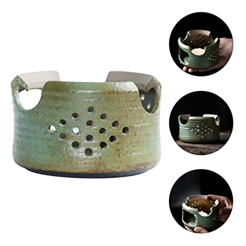 Calentador cerámico para tetera base retro de alta resistencia térmica 7