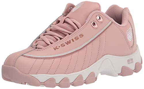 Image of K-Swiss Women's ST329 CMF Sneaker, Wide Tennis Walking Leather Shoes