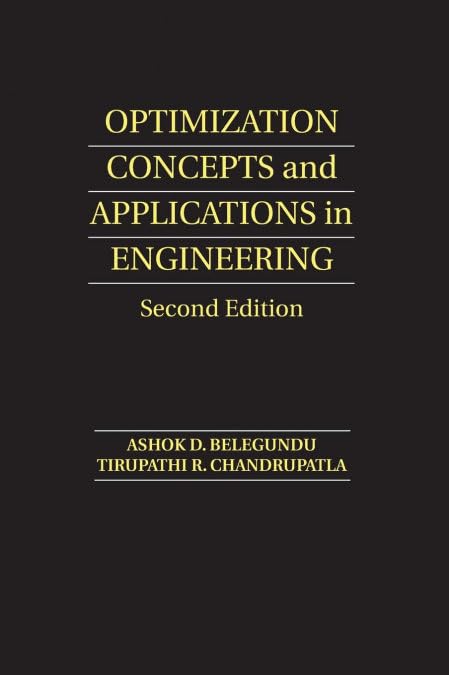 Optimization Concepts and Applications in Engineering