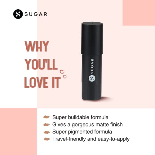 SUGAR Cosmetics Face Fwd Blush Stick | Lightweight | Matte Finish & Longlasting Formula - 02 Pink Prime (Rose Pink) - Image 4