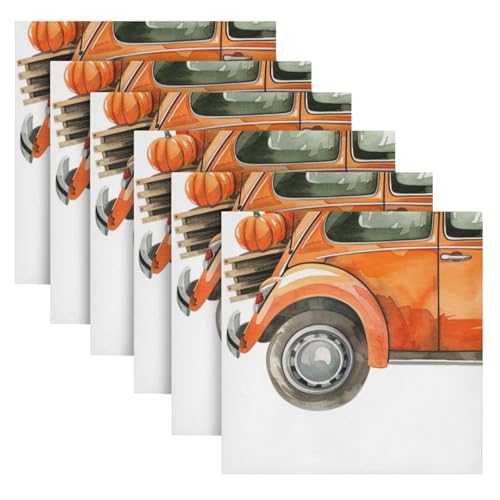 Servilletas de tela multicolor pack x6 20x20 pulgadas miniatura 2