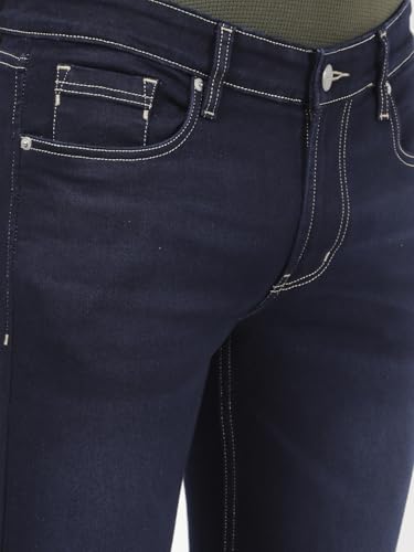 Image of Numero Uno Men's Charcoal Grey Skinny Sustainable Stretchable Jeans