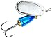 Blue Fox Classic Vibrax 01 Plated 1/8 (Silver/Chrome Blue, Size- 2.38)