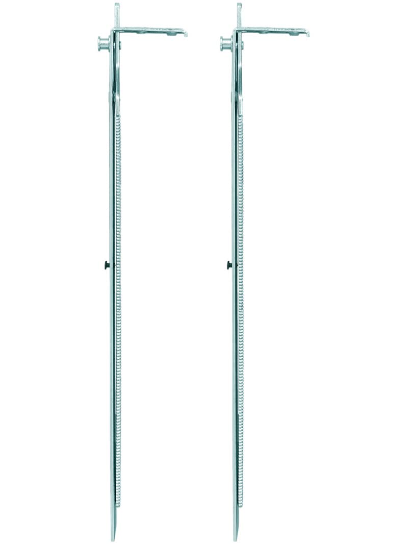 Avocet Silver Window Lock Shoot Bolt Extension Rods
