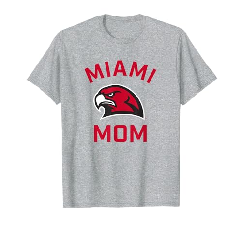 Miami University Ohio Redhawks Arched Mom T-Shirt