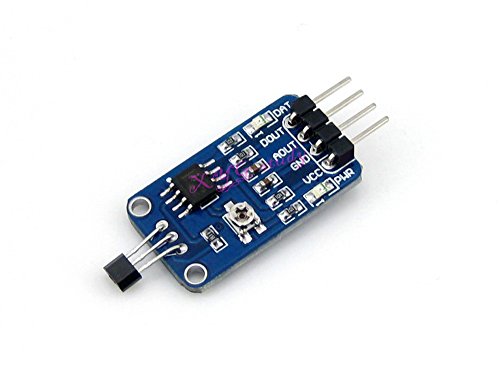 49E Hall Sensor LM393 Linear Hall Effect Sensitivity Detection Module @XYG