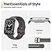Amazfit Bip 5 Core Smart Watch for Men Women 46mm, 11-Day Battery, Fitness Activity Tracker with 120+ Sports Modes, Heart Rate & Sleep Monitor, for Android Phone & iPhone, Water Resistant, Black