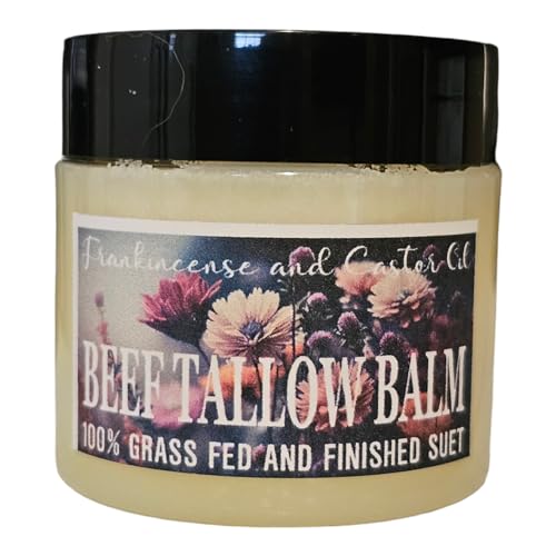 All Natural Beef Tallow Balm 100 Grass Fed and Finsihed Beef Suet