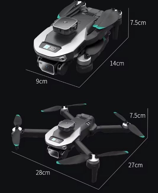Image of Heattack Olly'S-Drone-with-4K-Camera-WiFi-FPV-1080P-HD-Dual-Foldable-RC-Drone-Altitude-Hold-Headless-Mode-Visual-Positioning-Auto-Return-App-Control-Multicolor-4 (DN13)