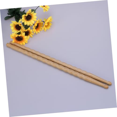 2 baquetas de madera cómodas para batería y percusión miniatura 5
