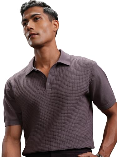 Image of Highlander Men's Polo Tshirt | Flat Knit | Regular Fit | Polo T-Shirt for Man