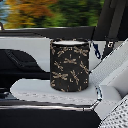 Image of Green Frog Car Trash Bag, Car Trash Can - Cute, Portable, Collapsible for Back Seat, Floor, or Hanging Cars Garbage Accessory