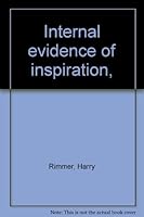 Internal evidence of inspiration, B00086JIVI Book Cover