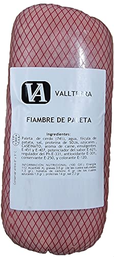 Paleta de york en barra, fiambre cocido de 5 kg Cover