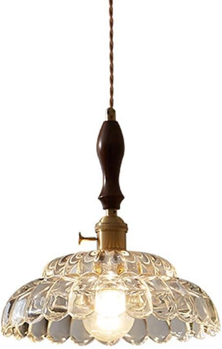 Lampes suspendues en verre pour décoration de chambre et restaurant