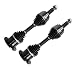 DTA DT1507450741 Front Driver and Passenger Side Premium CV Axles (New Drive Axle Assemblies - 2 pcs (Pair)) Fits Ford F150, Expedition, Lincoln Navigator