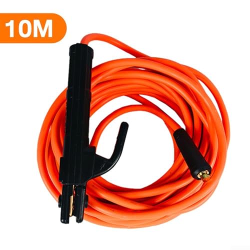 Cable de soldadura resistente de cobre con pinza de masa y soporte de electrodo 7